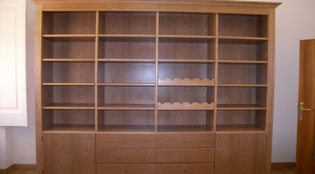 Libreria in ciliegio